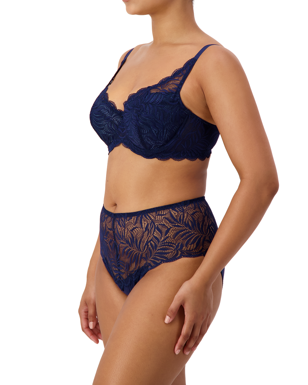 Triumph. On-model photography