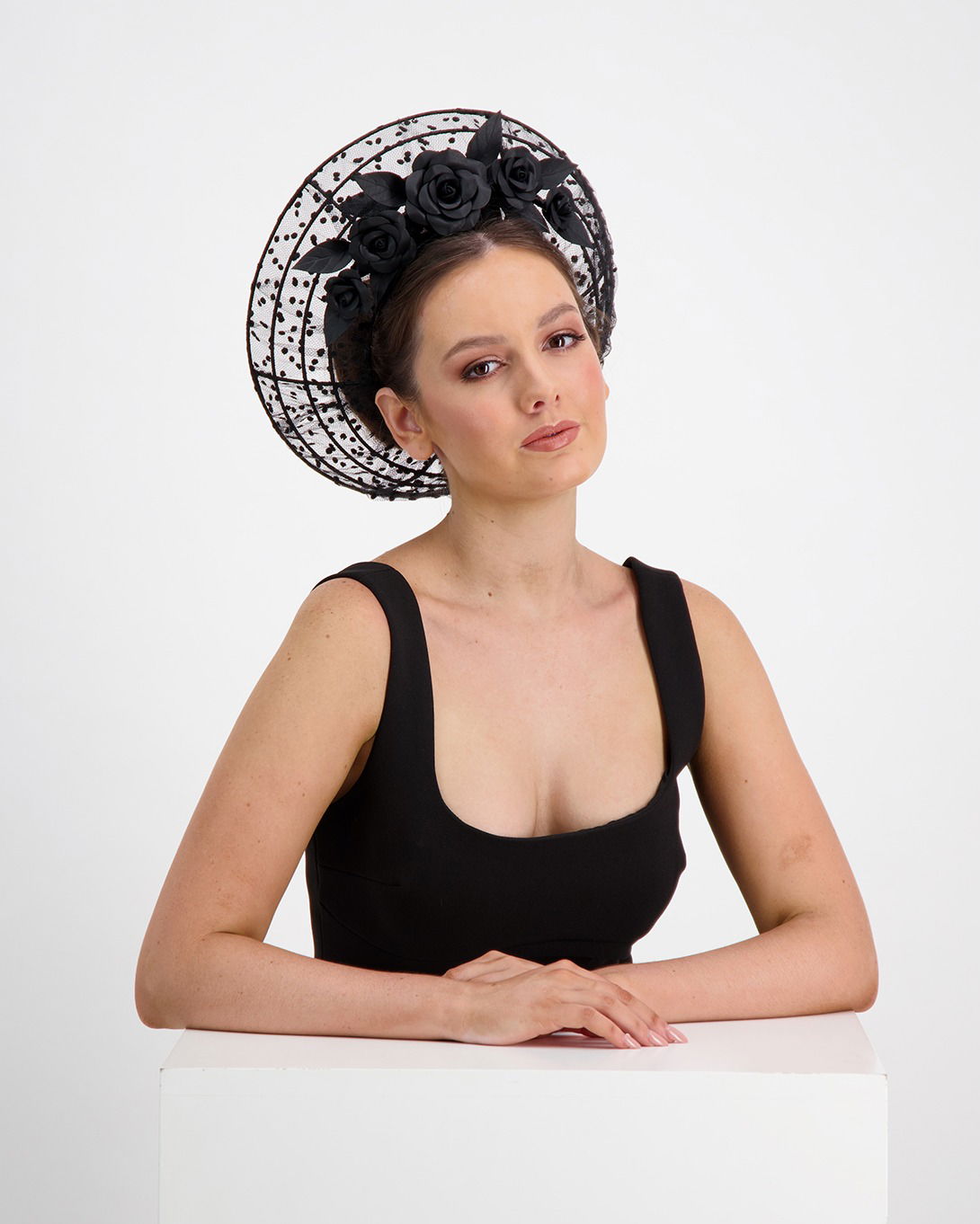 On-model photography Hat