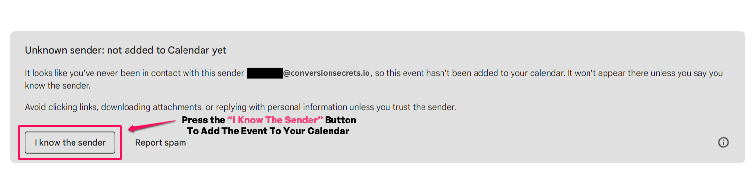 Email Instructions