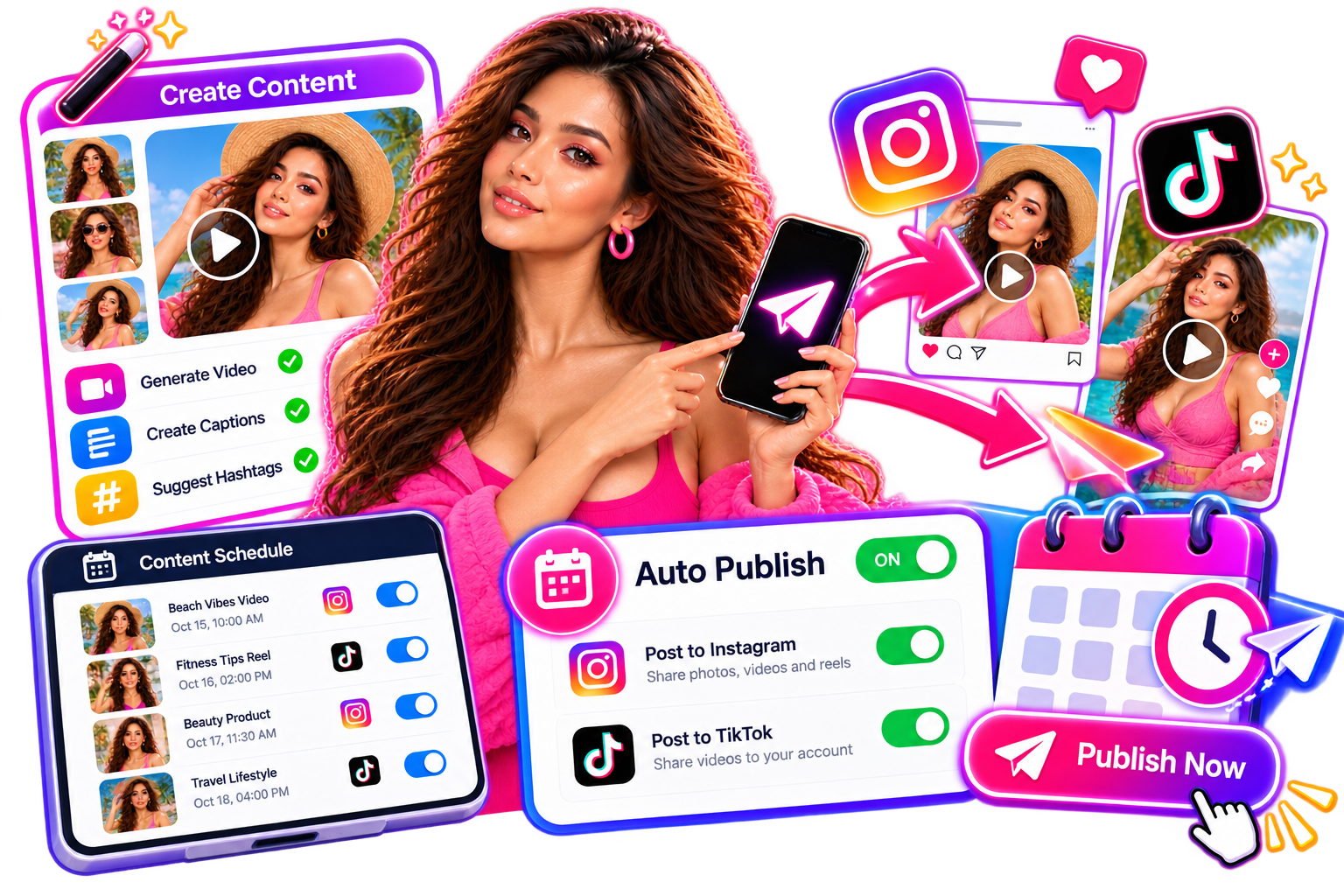 Automated Social Media Publishing